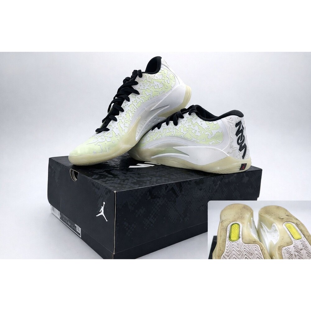 Nike Jordan Zion 3 No Guts Barely Volt Men Basketball DR0675-110 men's sz 9